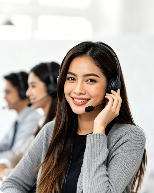 Our support team